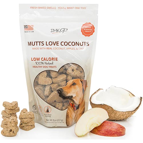 imk9 mutts love coconuts dog treats