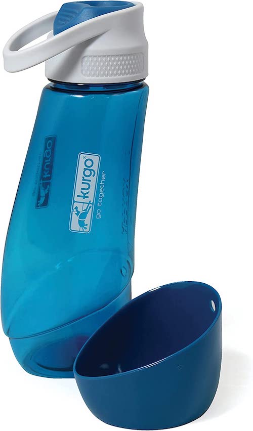 Kurgo portable dog water bottle and bowl