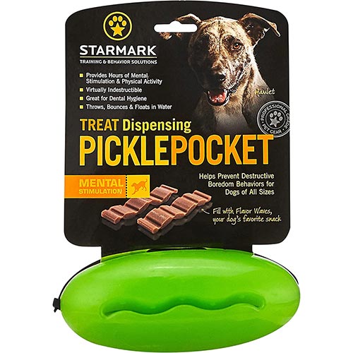 Dog Food Feeder Interactive Button Trigger Dogs Puzzle Treat