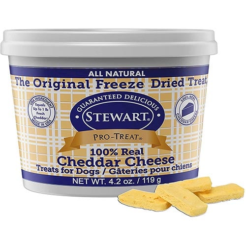 stewarts freeze dried cheese dog treats