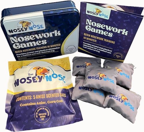Nosey Nose Nosework Games for Dogs Kit