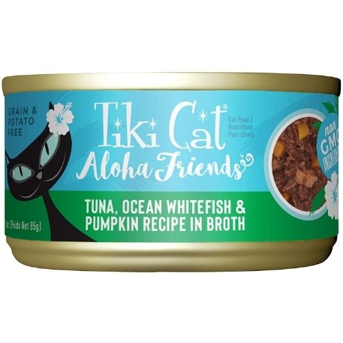 cat food seafood and pumpkin