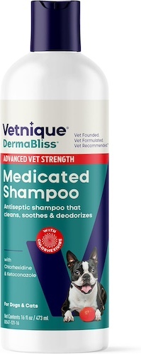vetnique antibacterial dog shampoo