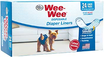 4 Paws Disposable Diaper Liners